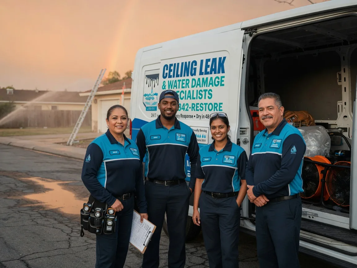 Ceiling Leak Cleanup company in Van Buren, ME