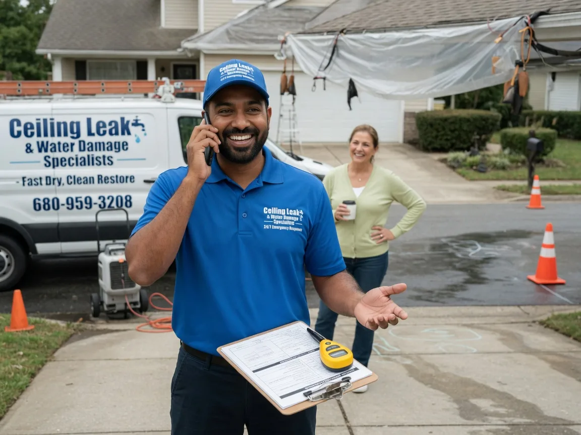 Ceiling Leak Cleanup Van Buren, ME FAQs